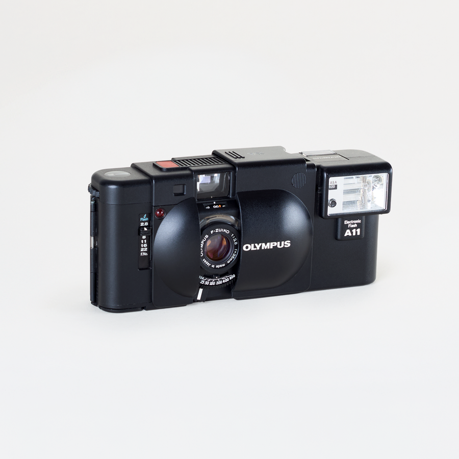 Olympus XA w/ A11 Flash – Brooklyn Film Camera Olympus XA w/ A11 Flash – Brooklyn Film Camera