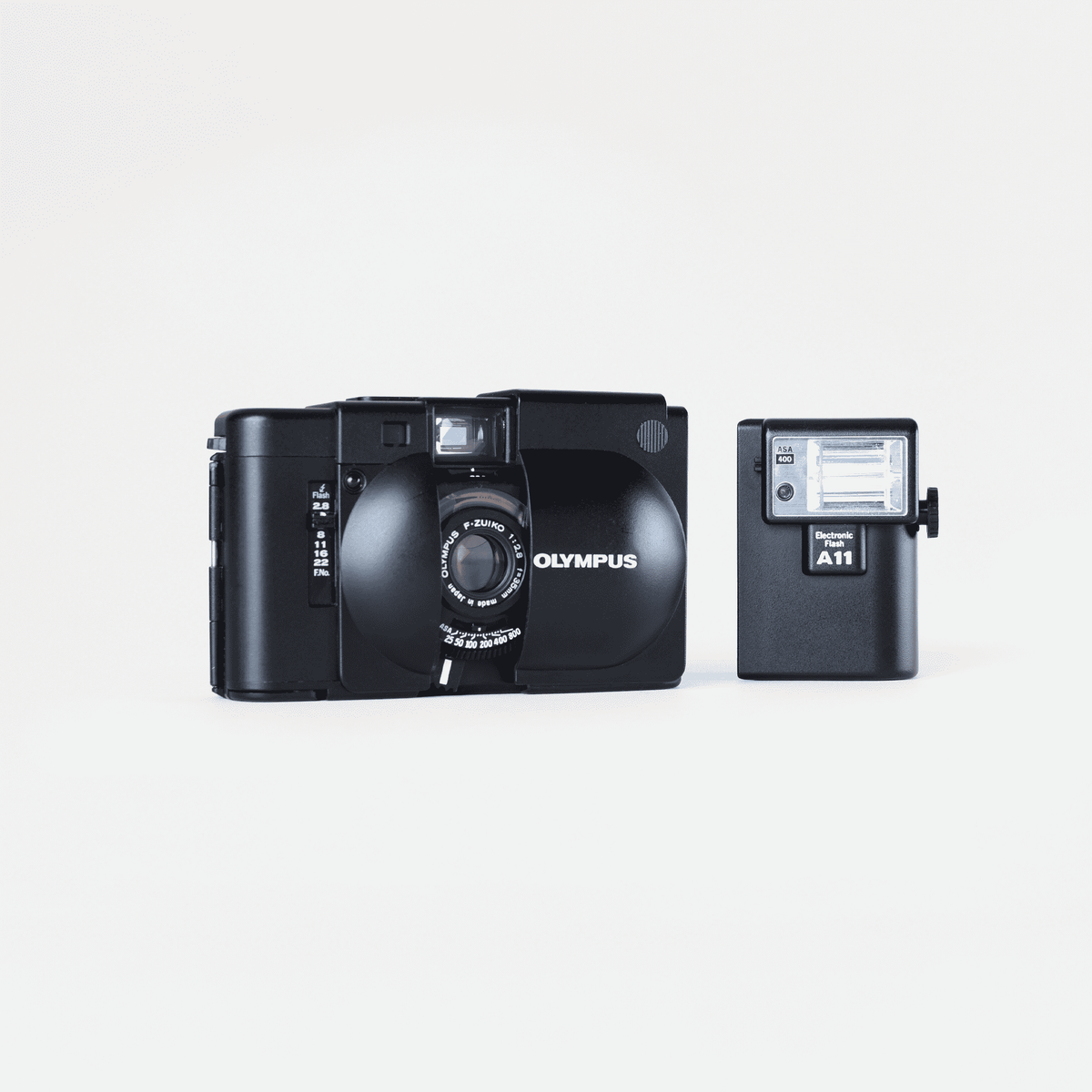 Olympus XA w/ A11 Flash – Brooklyn Film Camera Olympus XA w/ A11 Flash – Brooklyn Film Camera