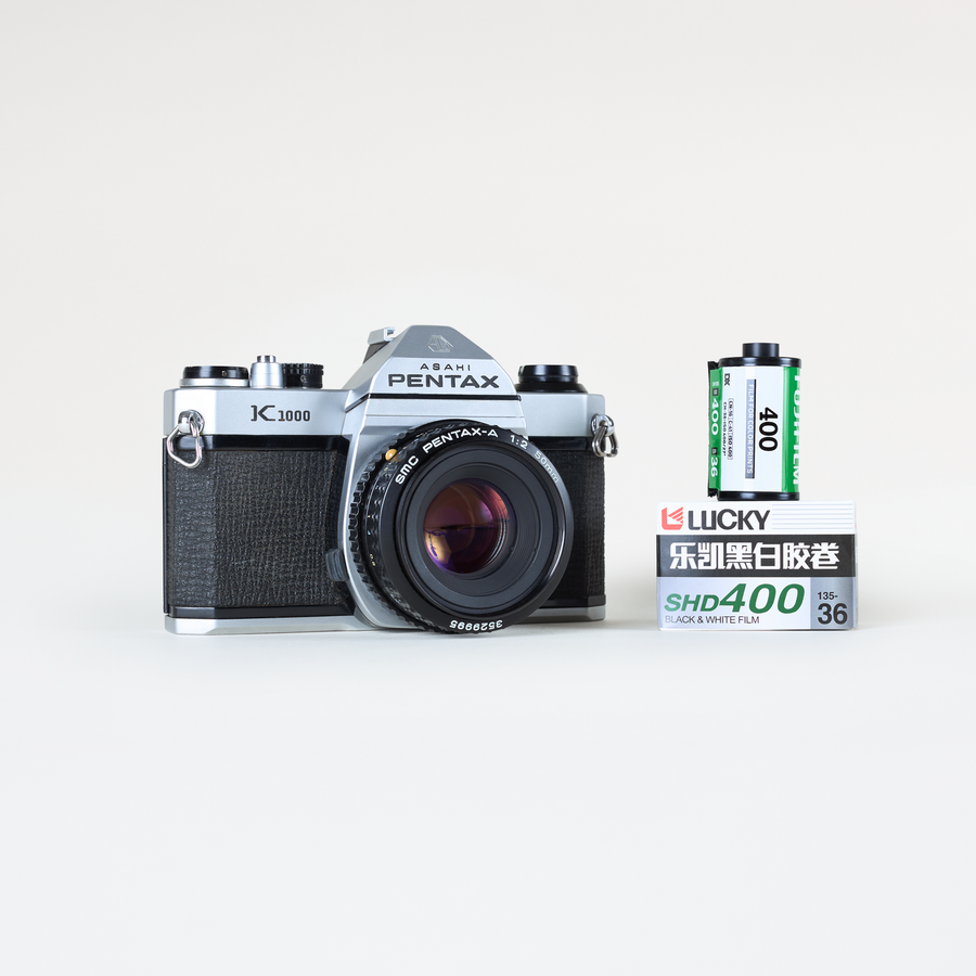 Pentax K1000 35mm Bundle – Brooklyn Film Camera