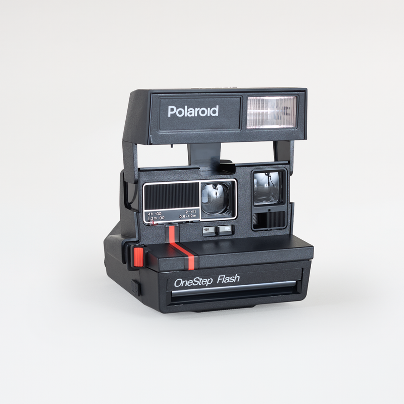 Polaroid 600 Red Stripe