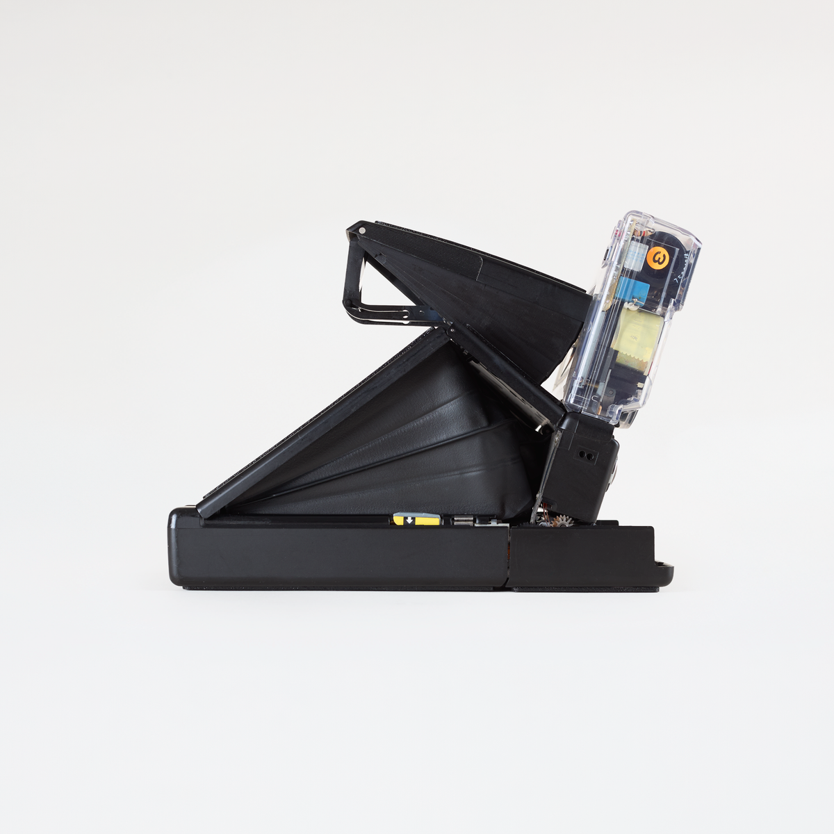 Polaroid SLR 680 Clear Housing, right side