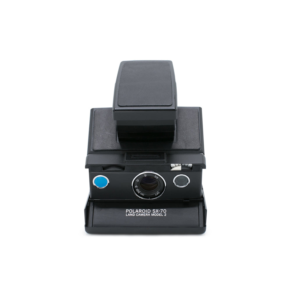 Polaroid SX-70 :: Model 2 :: Black : Tan — Brooklyn Film Camera