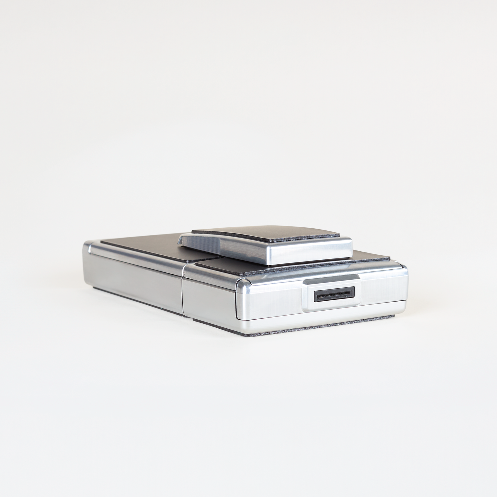 Polaroid SX-70 Original - Black on Chrome