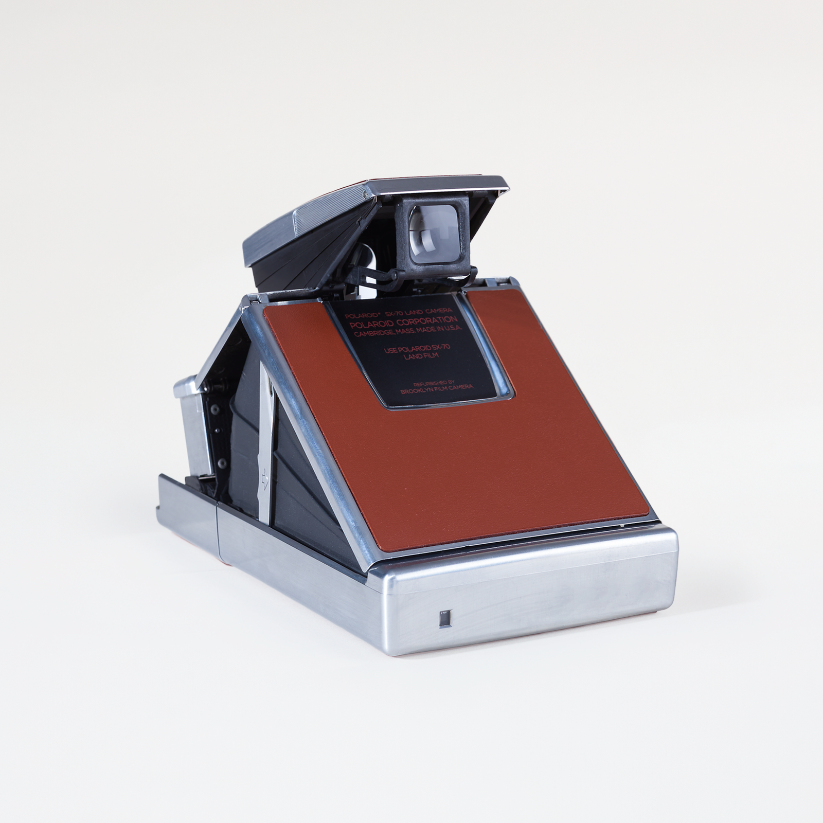 Polaroid SX-70 Original - Tan on Chrome
