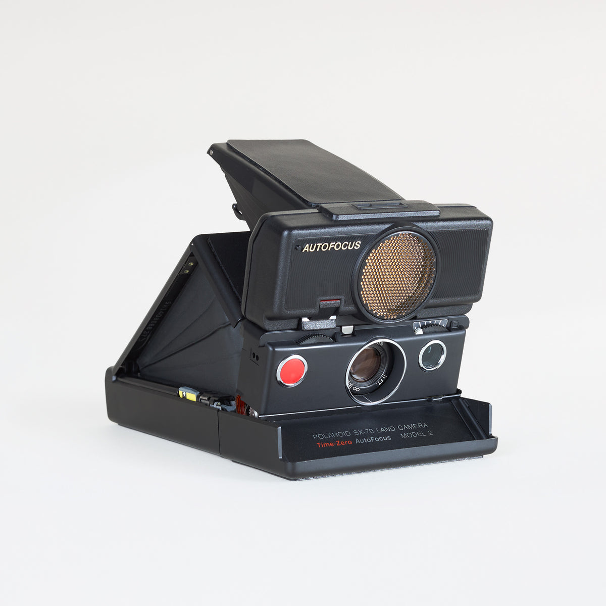 Polaroid SX-70 Sonar - Black on Black – Brooklyn Film Camera
