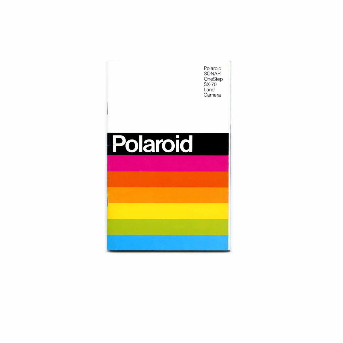 Polaroid SX-70 Manuals :: Vintage