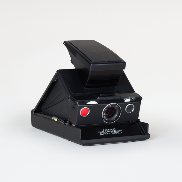 Polaroid SX-70 Alpha 1 Model 2 - Black on Black – Brooklyn Film Camera