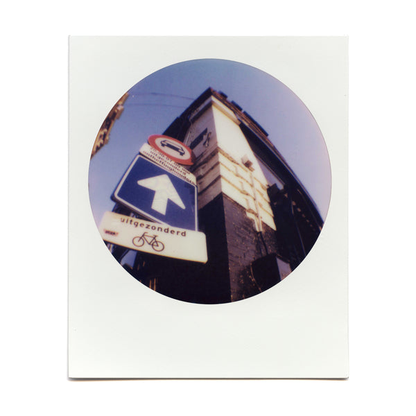 Shot with the Fisheye Lens on Polaroid film by Aviv Segev