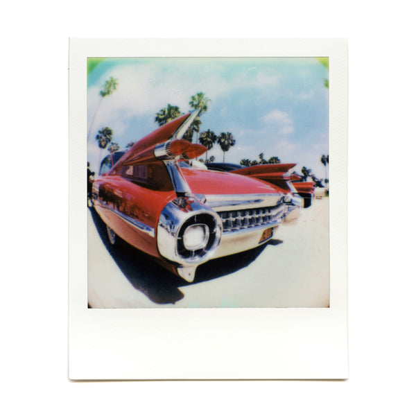 Shot with the Fisheye Lens on Polaroid film by Aviv Segev