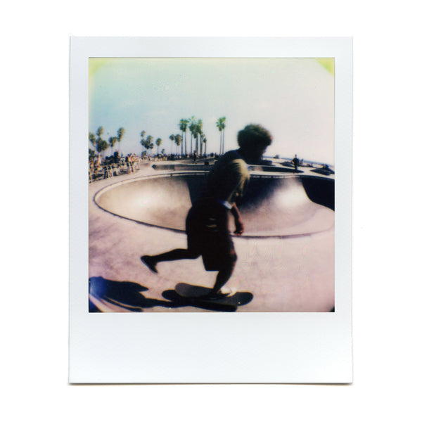 Shot with the Fisheye Lens on Polaroid film by Aviv Segev