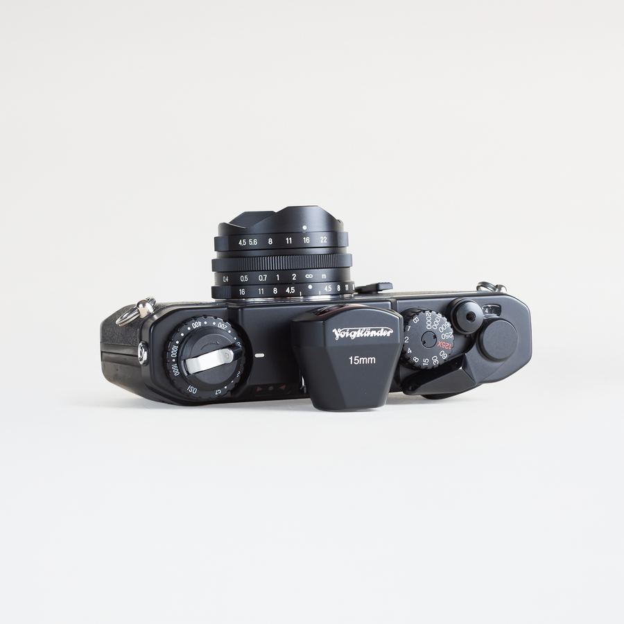 Bessa-L with Super Wide-Heliar 15mm F/4.5 and 15mm viewfinder