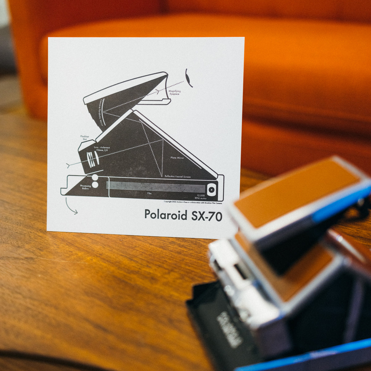 SX-70 Art :: Letterpress Print