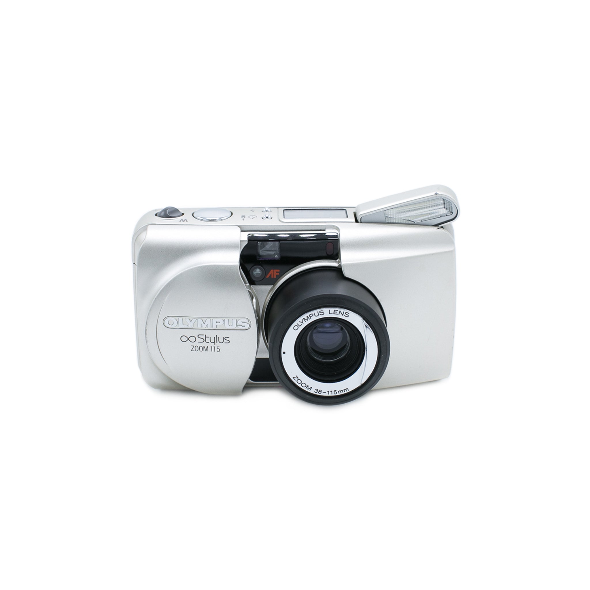 OLYMPUS フィルムカメラ ∞ stylus ZOOM PANORAMA Olympus Stylus Zoom Silver – Brooklyn Film Camera