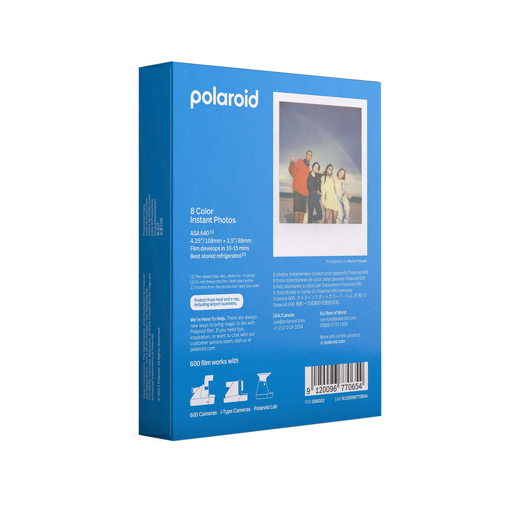 Polaroid 600 Colour Instant Film - For Polaroid 600 Type Cameras