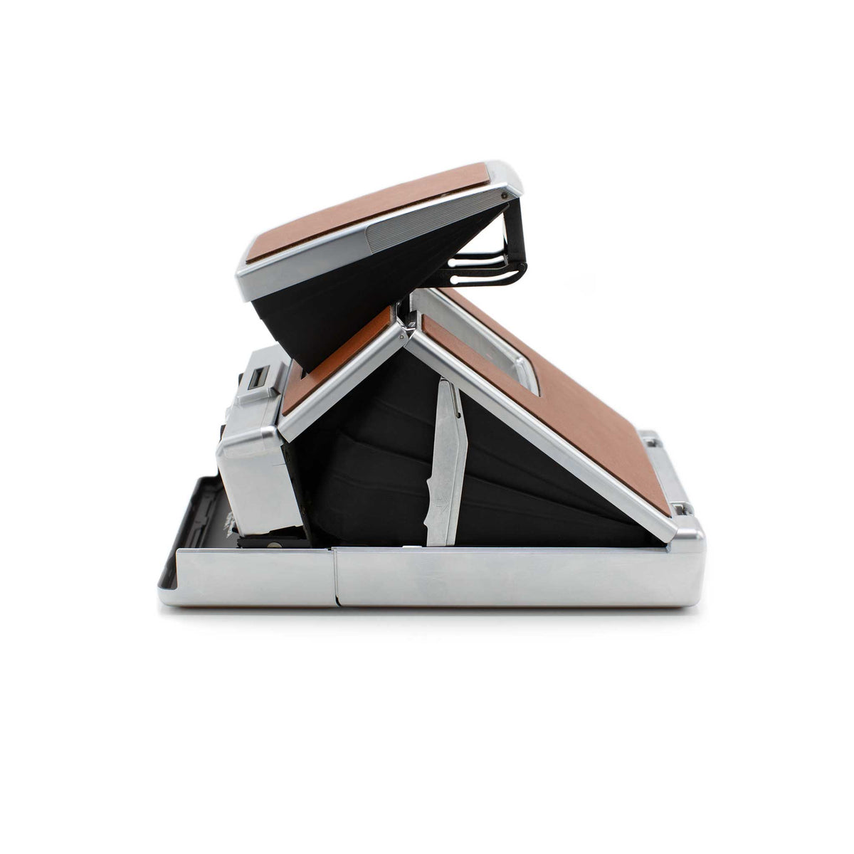 Polaroid SX-70 Alpha 1 - Tan on Chrome – Brooklyn Film Camera