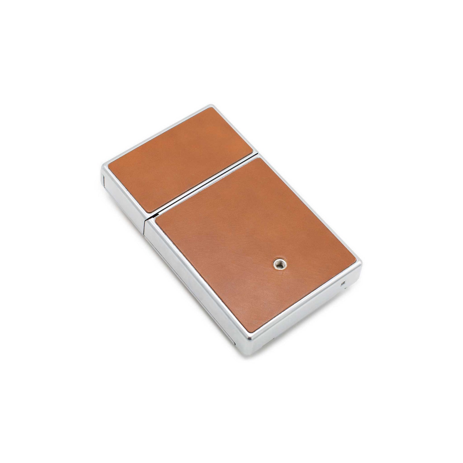 Polaroid SX-70 Alpha 1 - Tan on Chrome