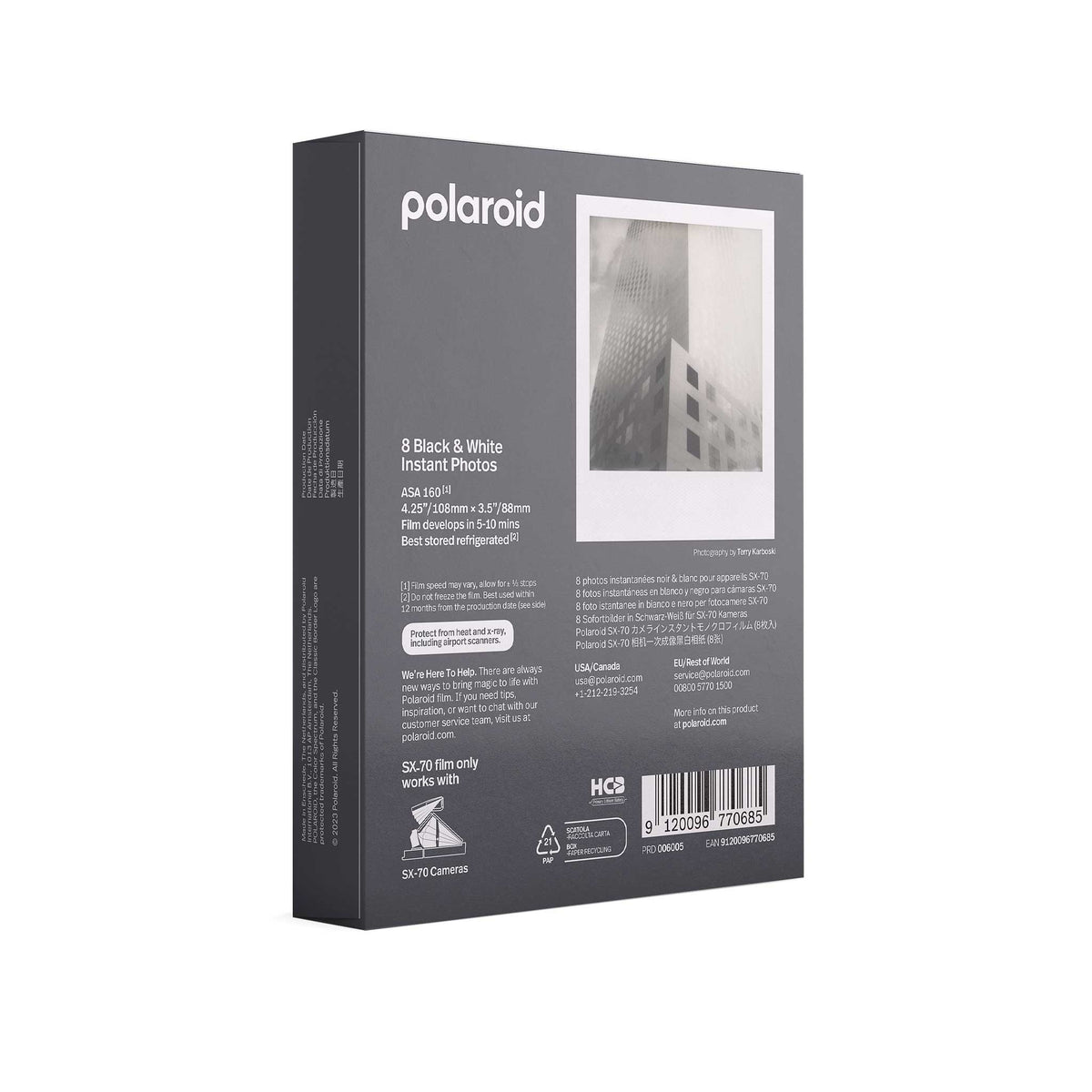 Polaroid | Black & White SX-70 Film
