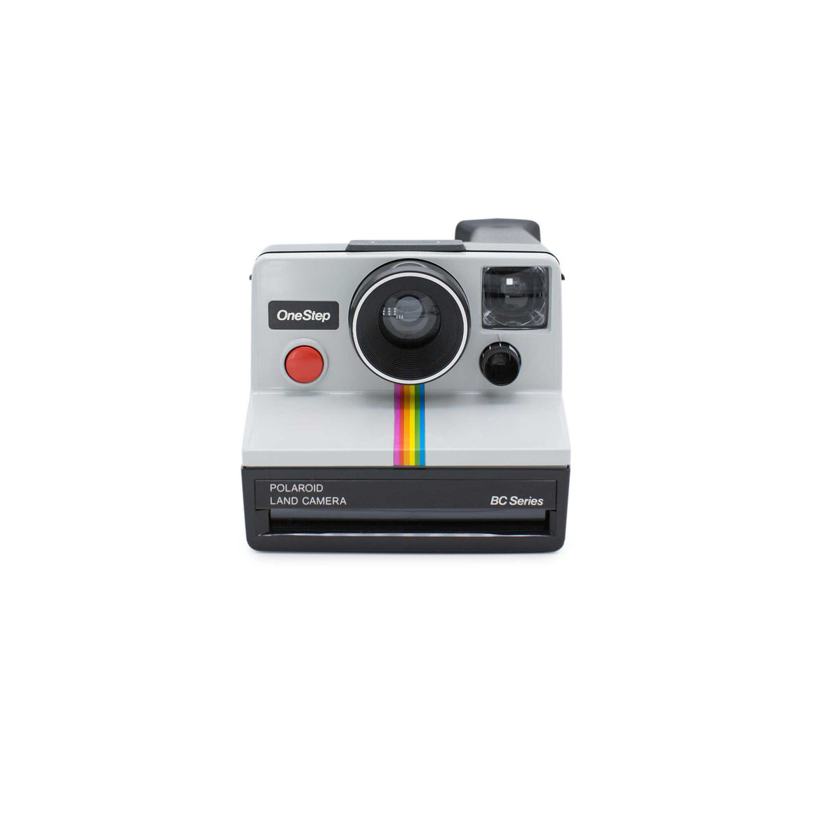 Polaroid SX-70 OneStep Rainbow Stripe/The Button