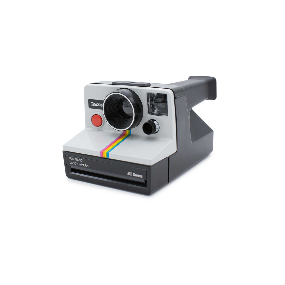 Polaroid SX-70 OneStep Rainbow Stripe/The Button