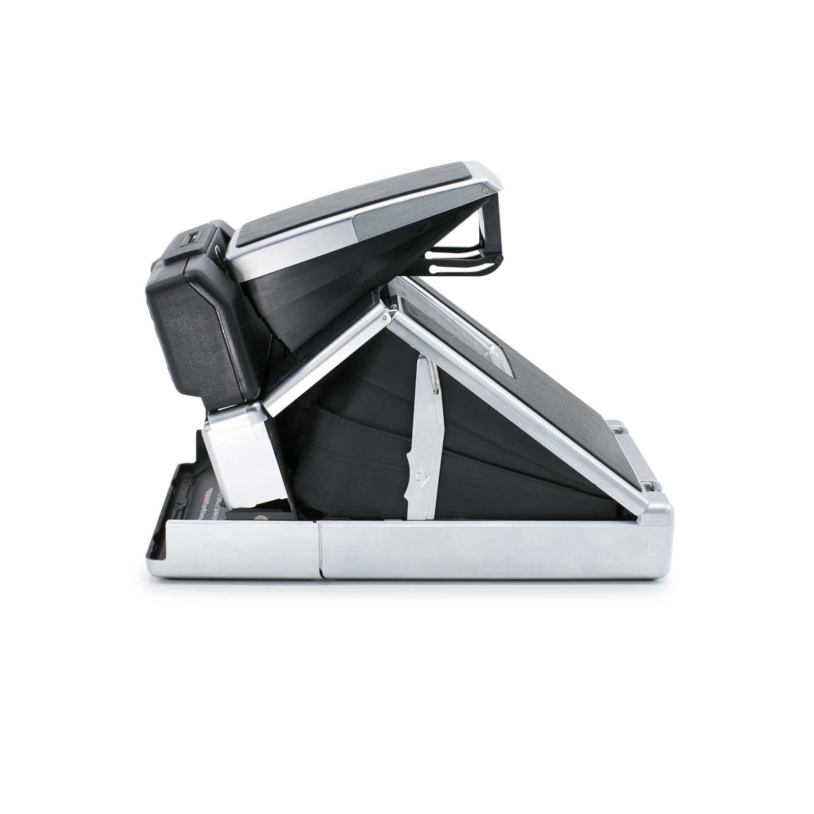 Polaroid SX-70 Sonar - Black on Chrome