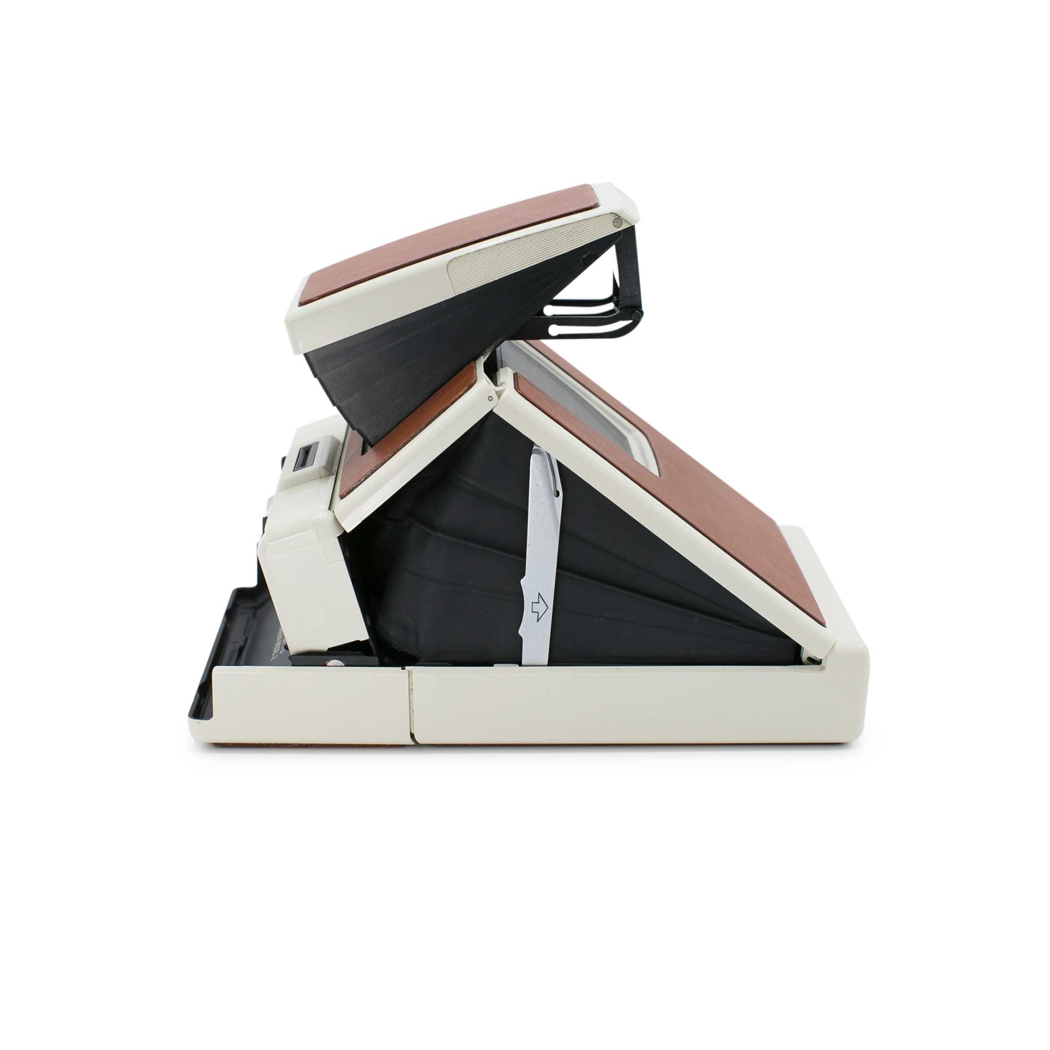 Polaroid SX-70 - Model 2 - White Tan – Brooklyn Film Camera