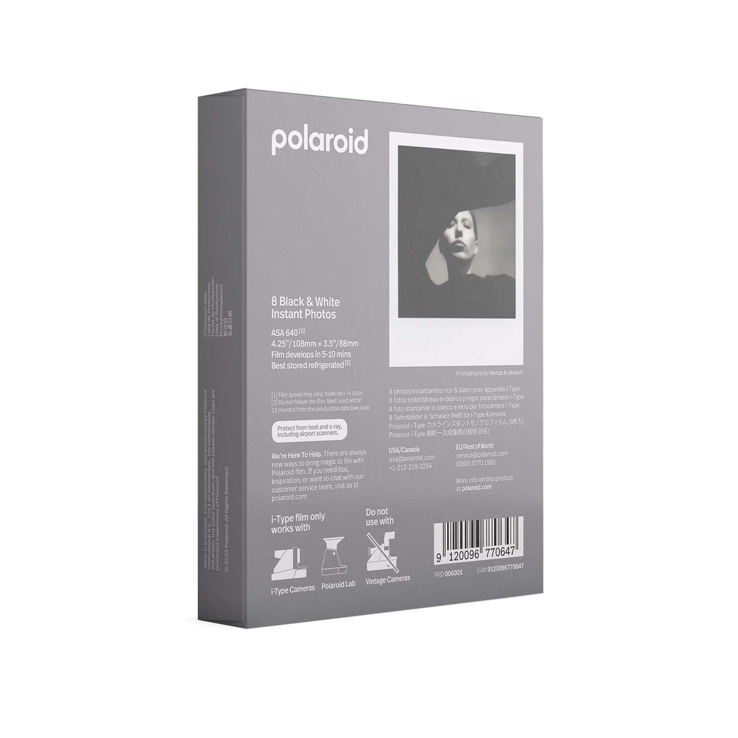 Polaroid i-Type Film - Black/White Film