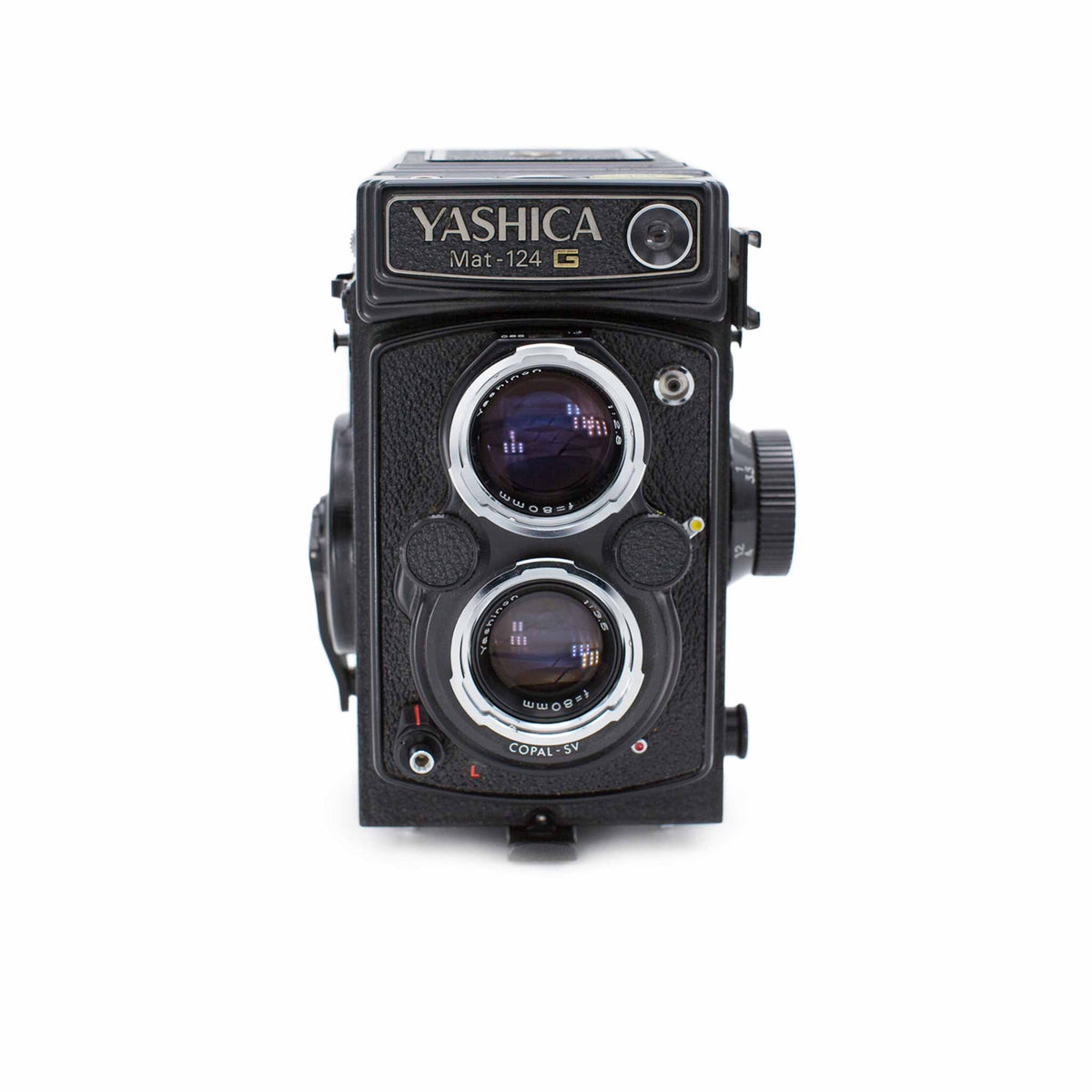 YASHICA Mat-124 G Yashinon 80mm #4076343-